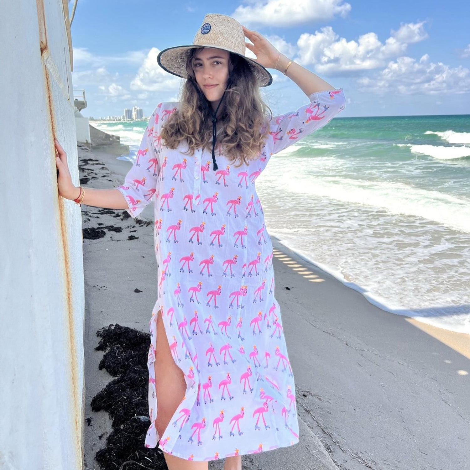 Cotton Long Cover Up Kurtas