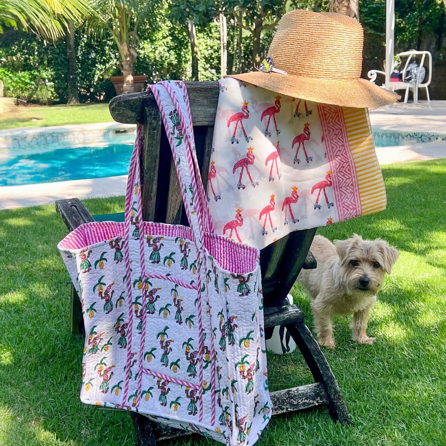 Aloha Monkey Tote