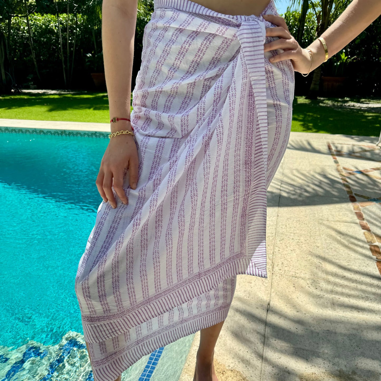 Fish Stripe Sarong