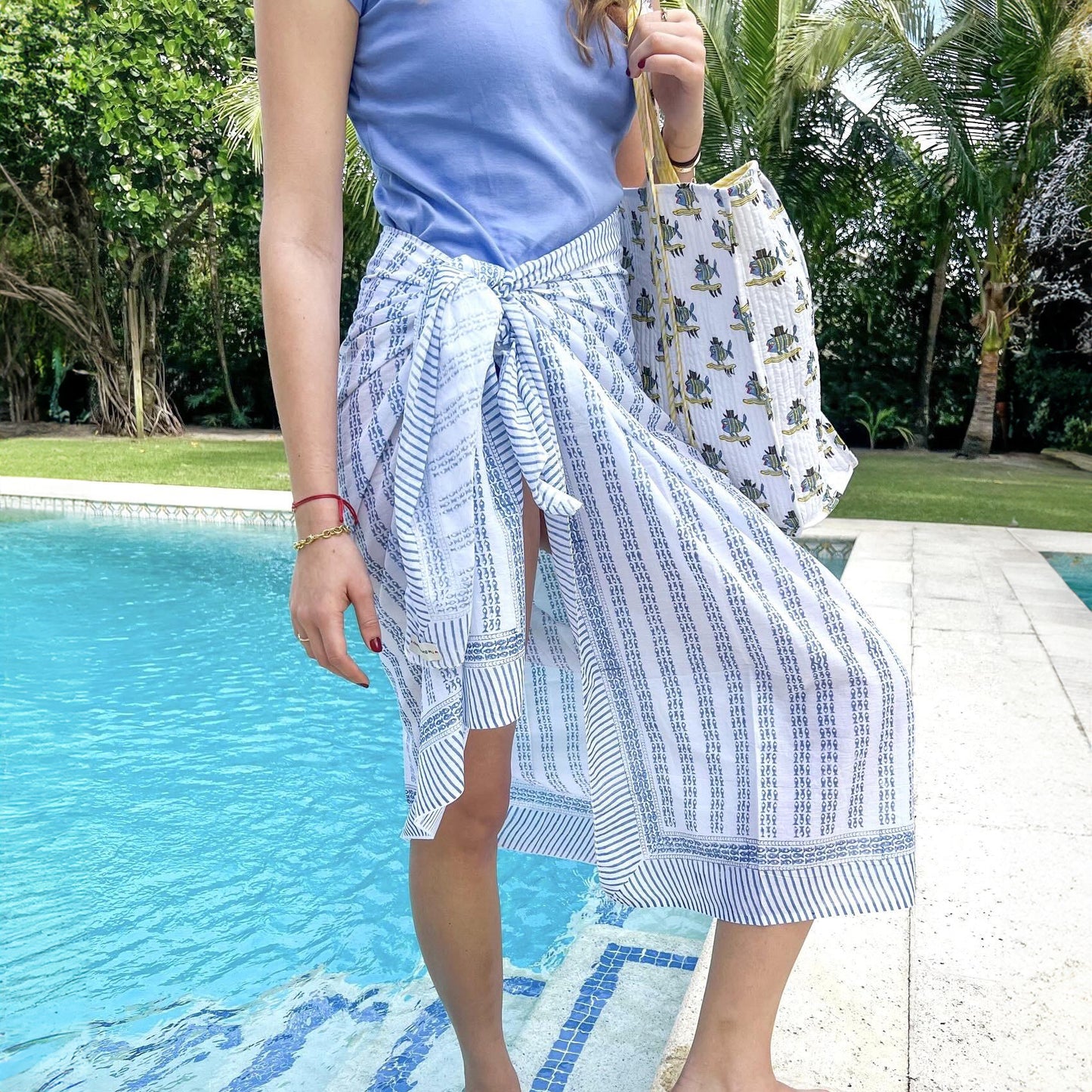 Fish Stripe Sarong
