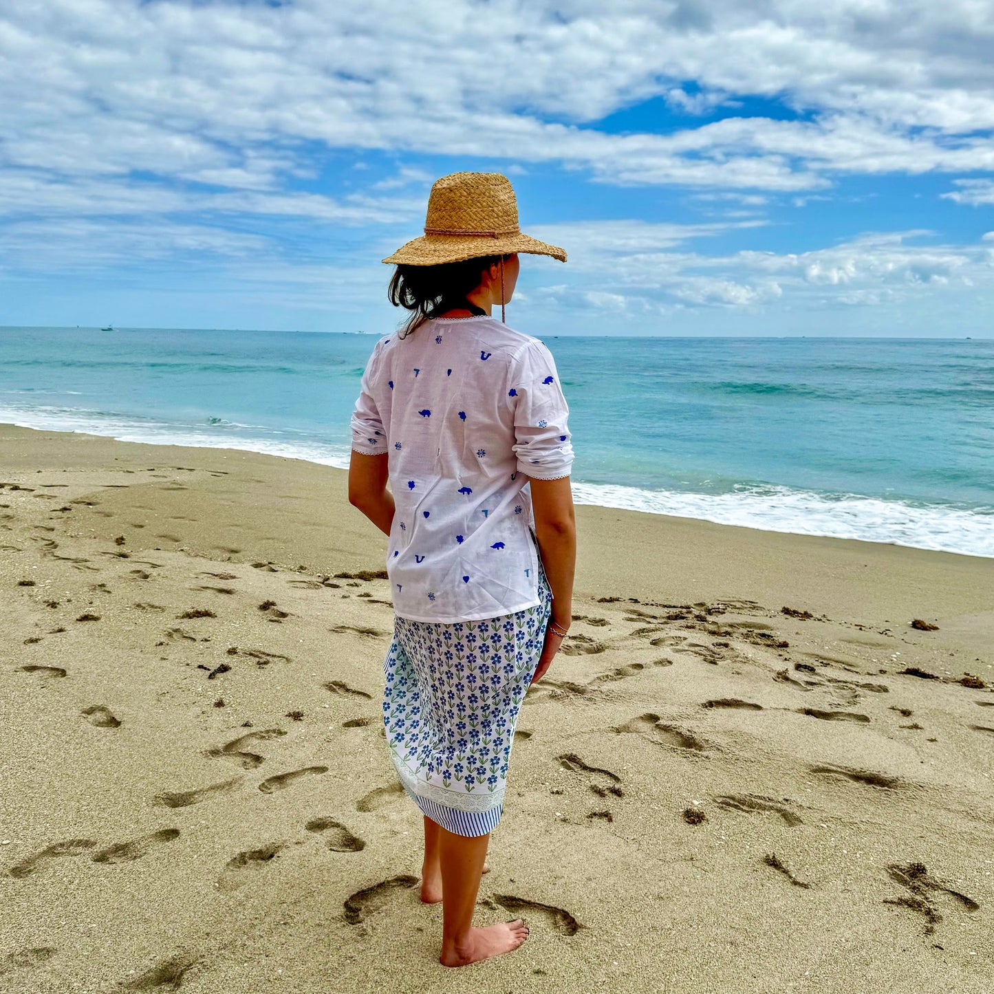 Happy Flower Sarong