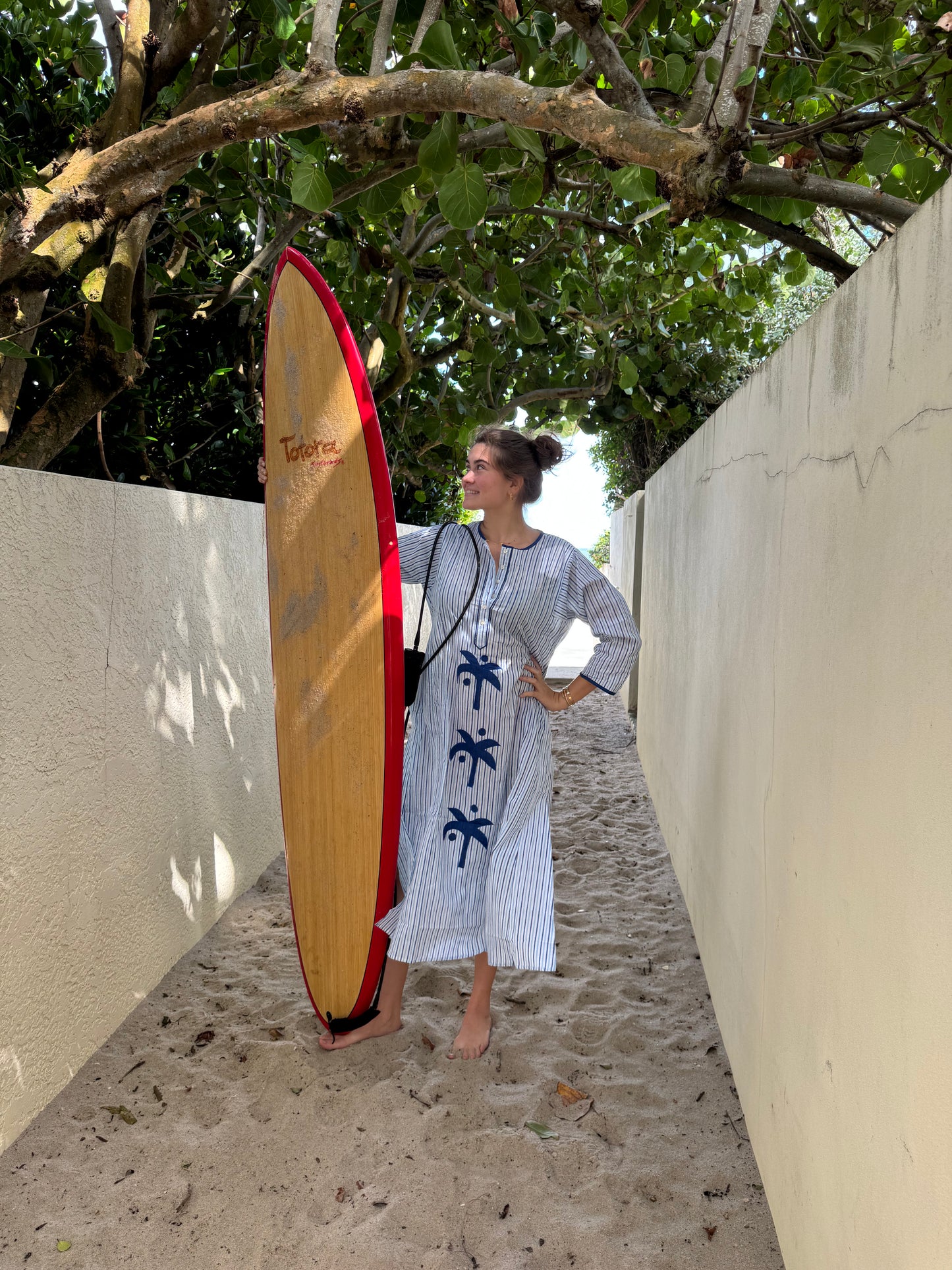 La Palma Stripe Cover up