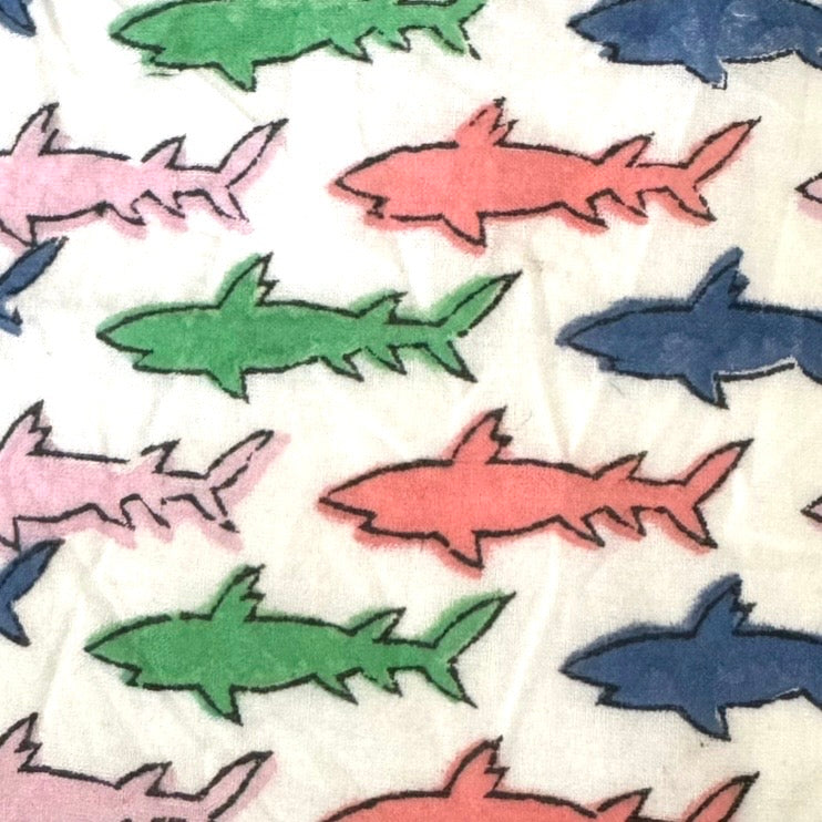 Multi colored Shark Boy's Shirt