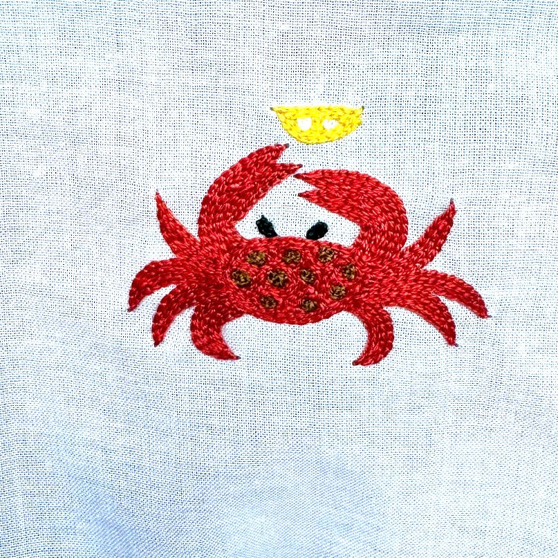 Lemon Juggling Crabs Popover Kurta