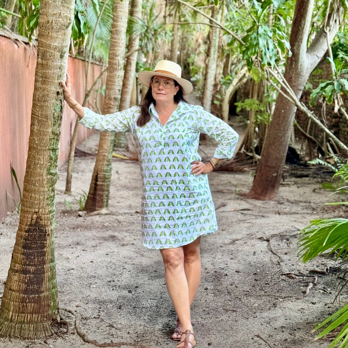 Parrots in Love Short Cover Up