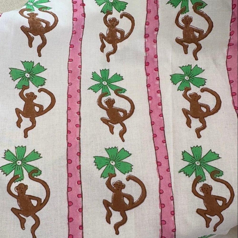 Flower Monkey Children's Kurta
