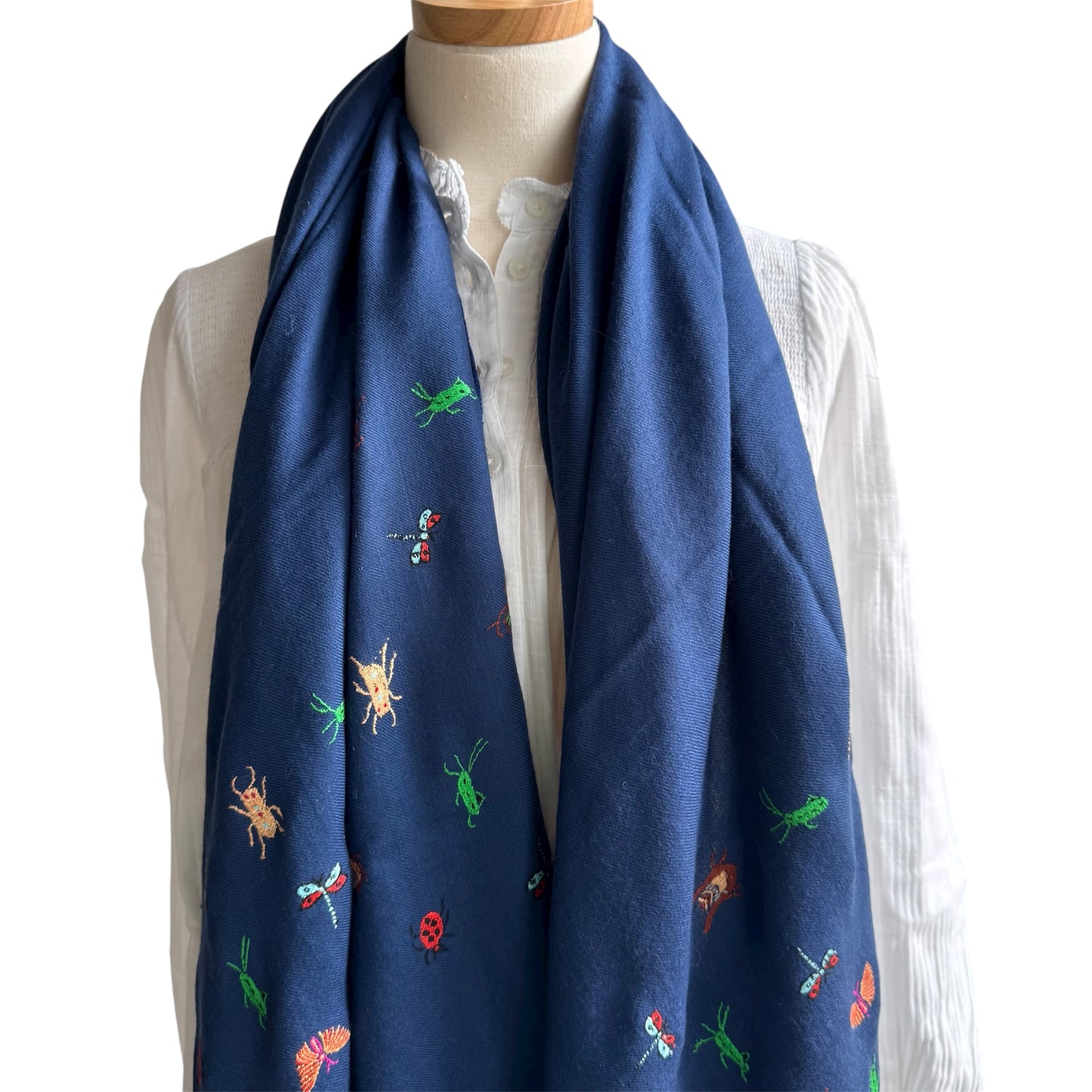 Hand Embroidered Pashmina