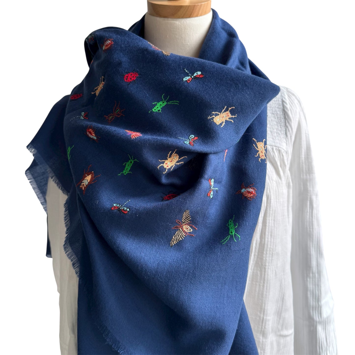 Hand Embroidered Pashmina