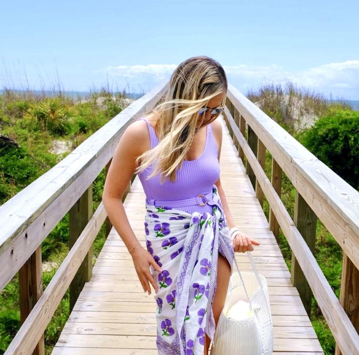 Shell Flower Sarong