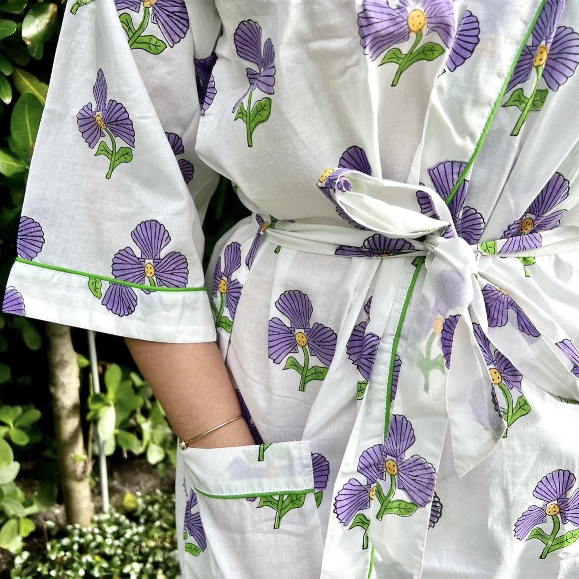 Shell Flower Robe