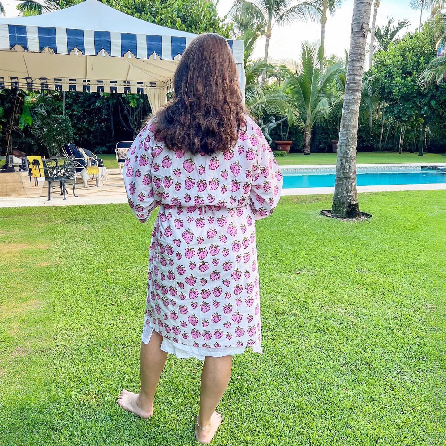 Strawberry Women's Robe
