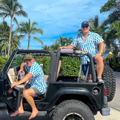 Blue Alligator Men's Shirt