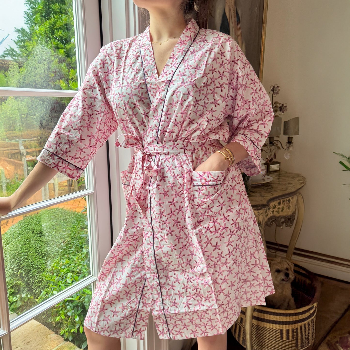 Happy Little Starfish Women's Robe