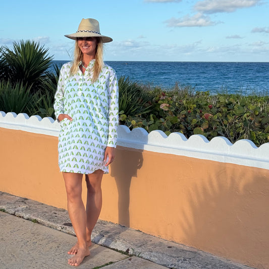 Parrots in Love Short Cover Up