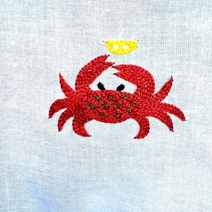 Lemon Juggling Crabs Popover Kurta