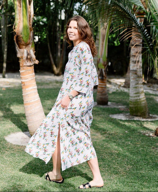Aloha Monkey Long Cover Kurta