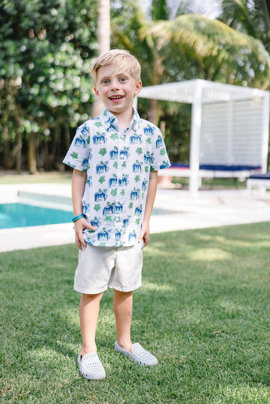 Tiger Parade Boy's Shirt