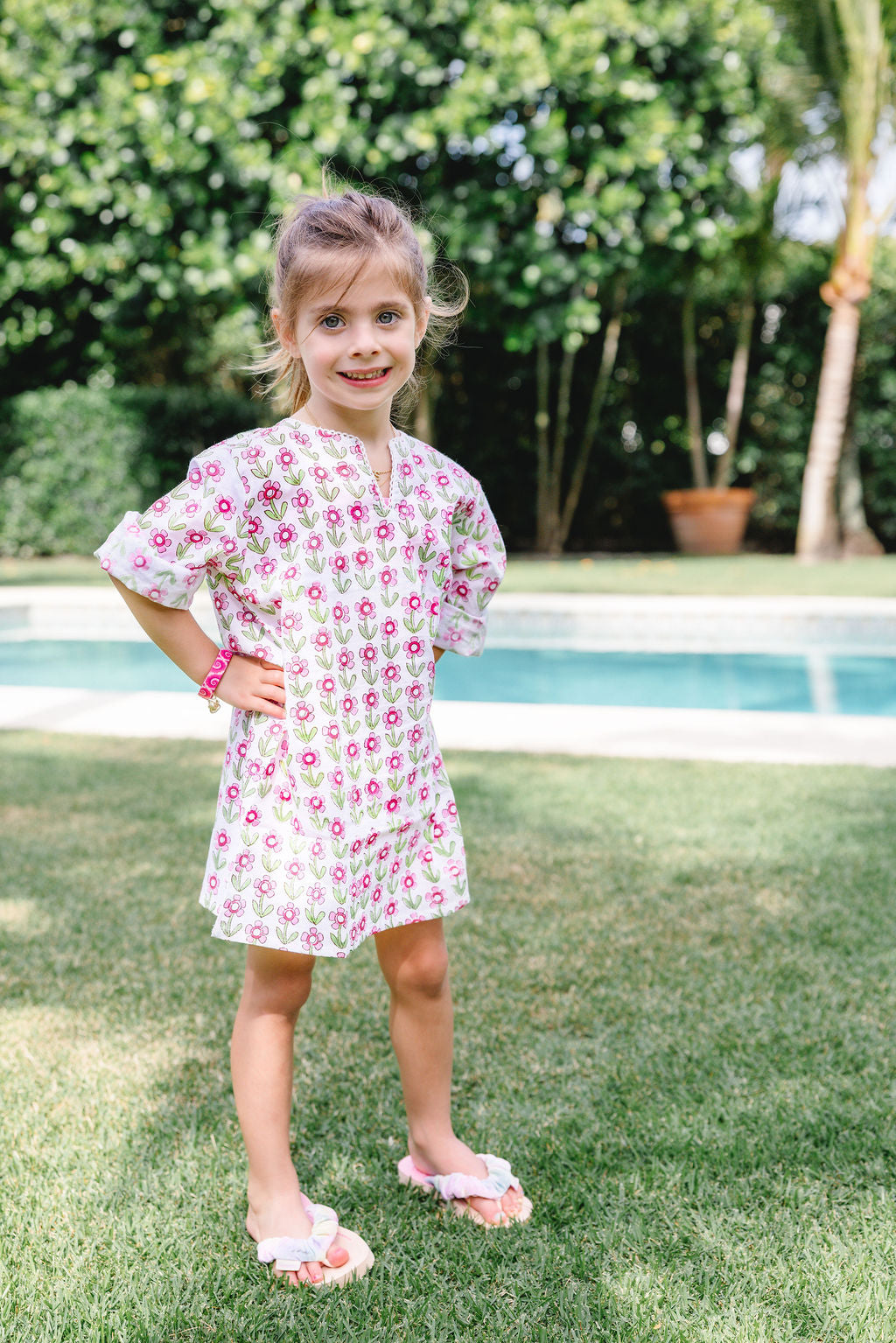Happy Flower Children's Kurta