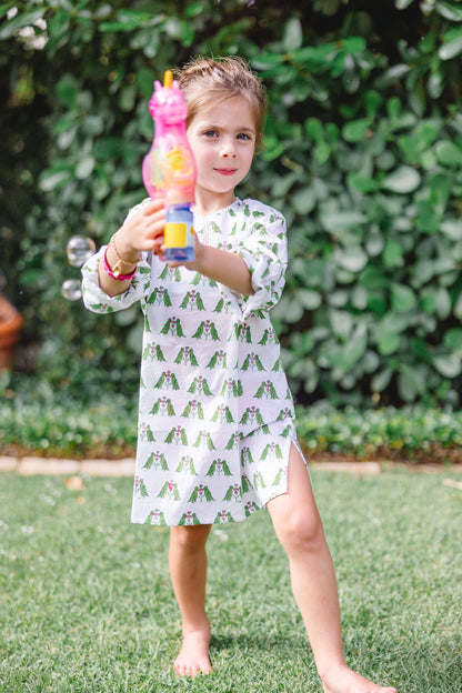 Parrots In Love Children's Kurta