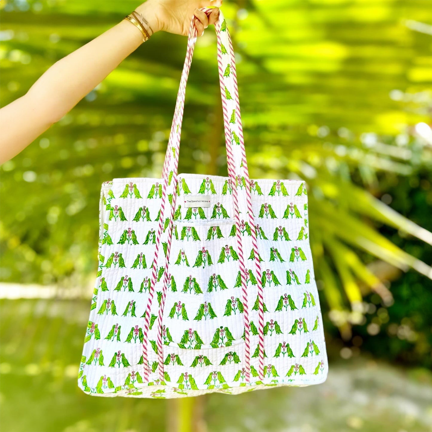 Parrots in Love Tote