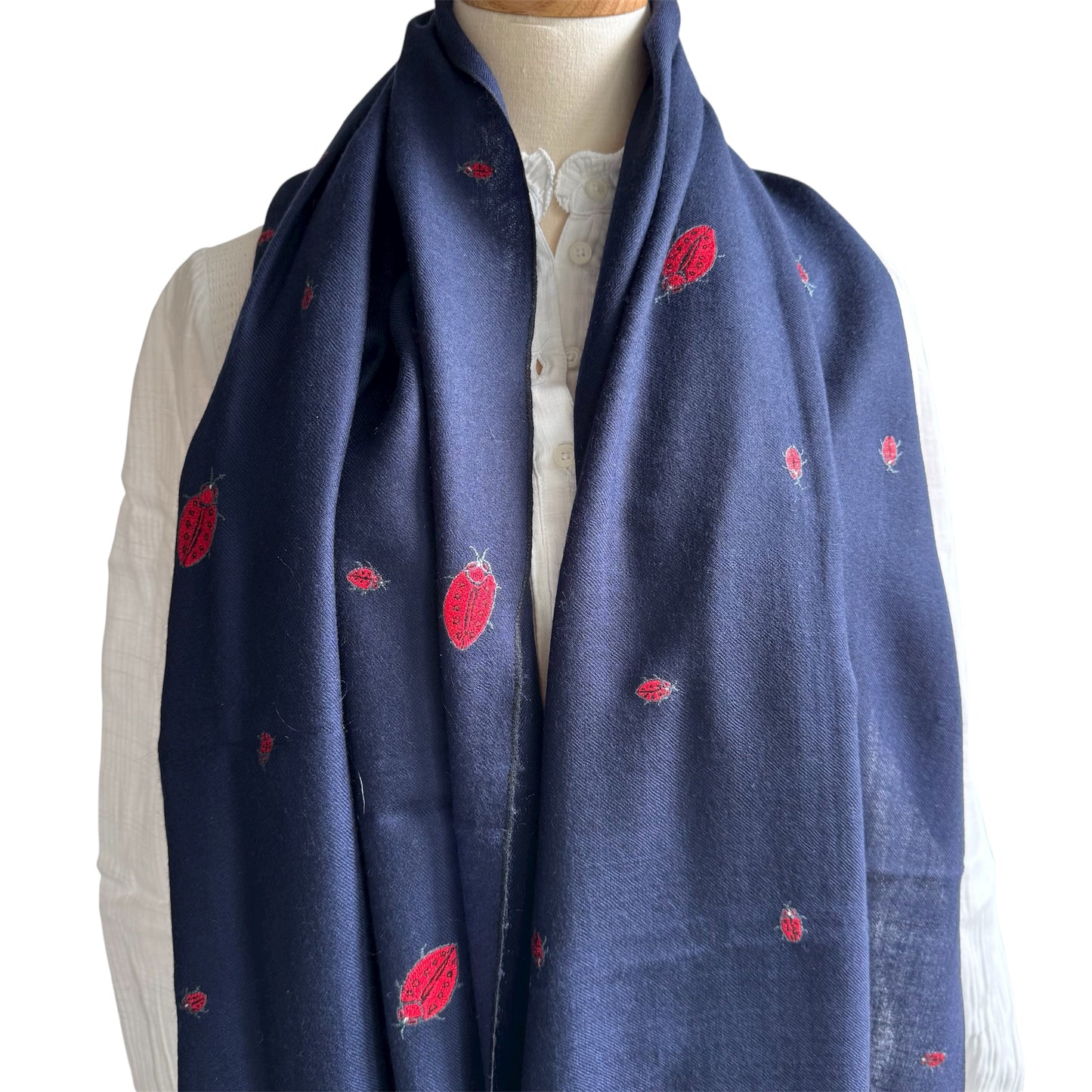 Hand Embroidered Pashmina