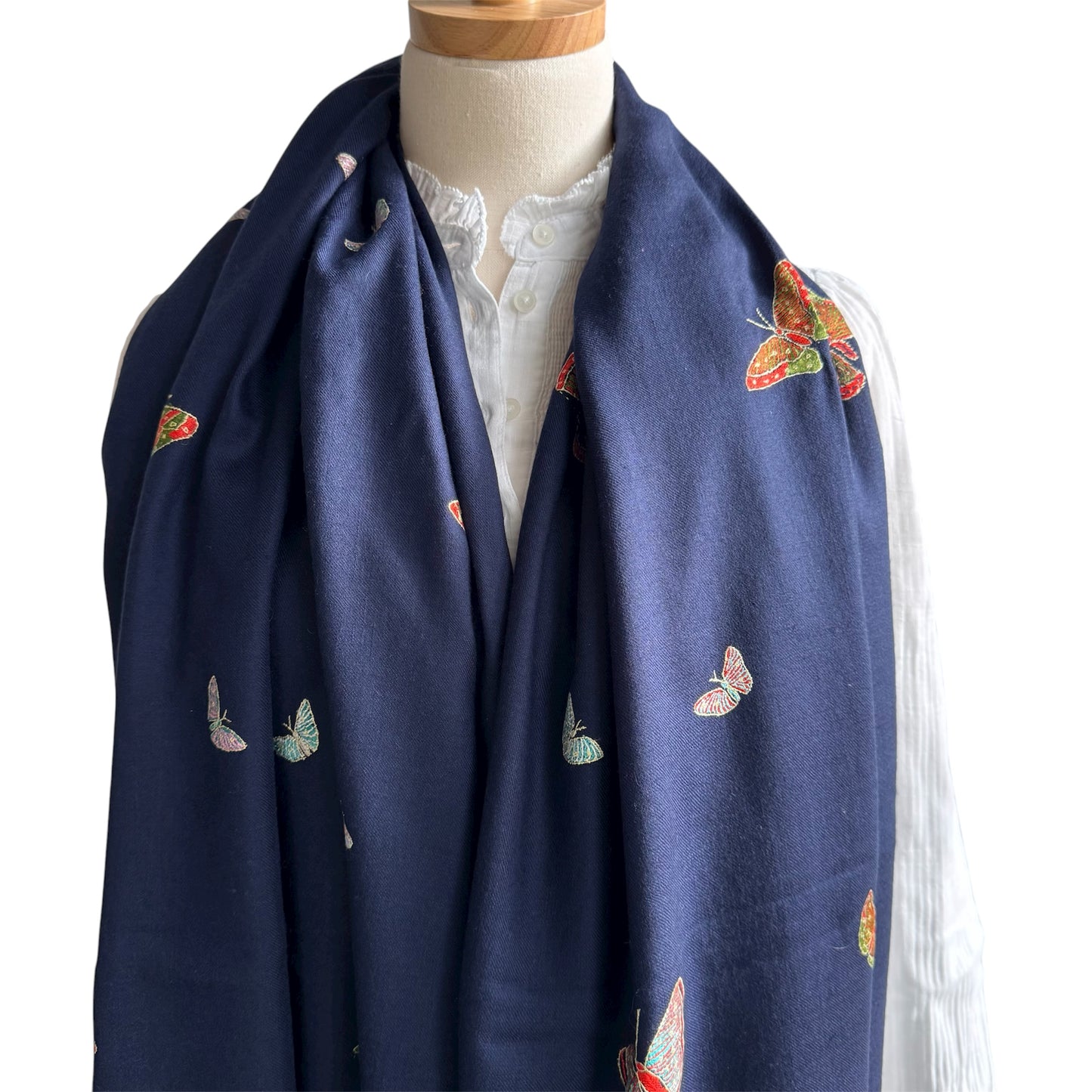 Hand Embroidered Pashmina