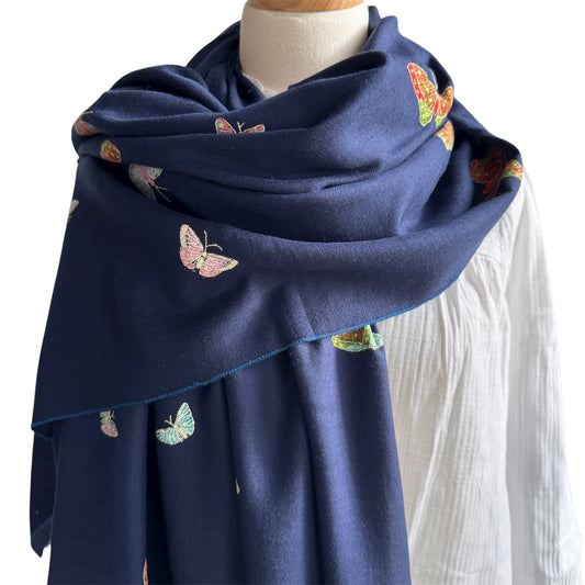 Hand Embroidered Pashmina