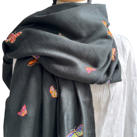Hand Embroidered Pashmina
