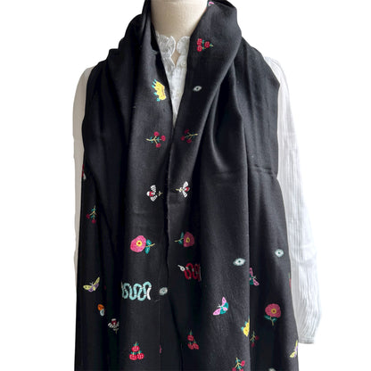 Hand Embroidered Pashmina