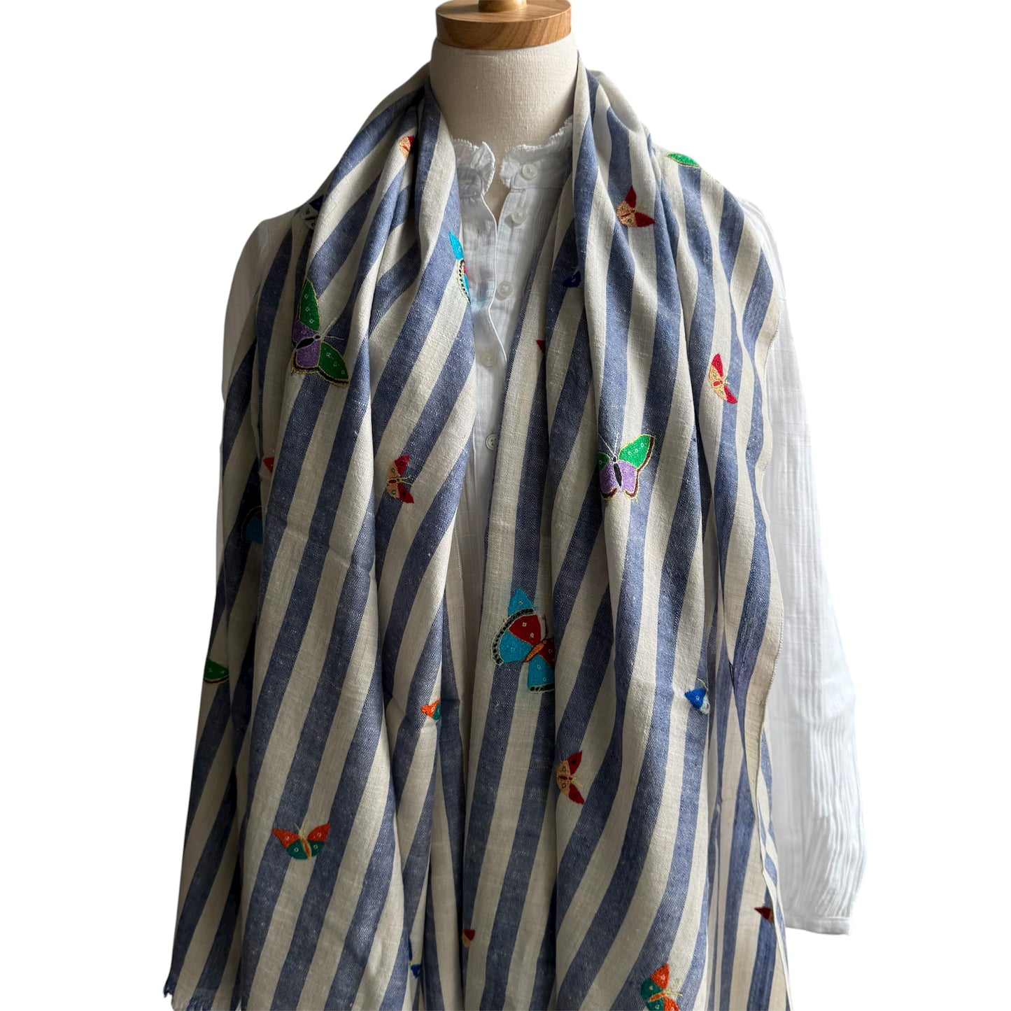 Hand Embroidered Pashmina