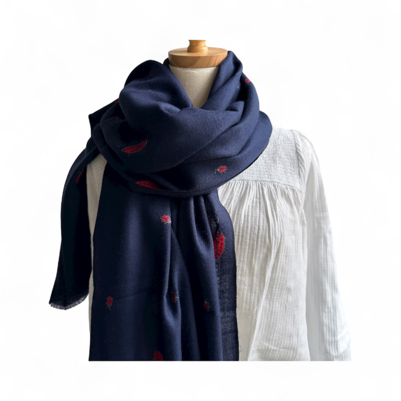 Hand Embroidered Pashmina