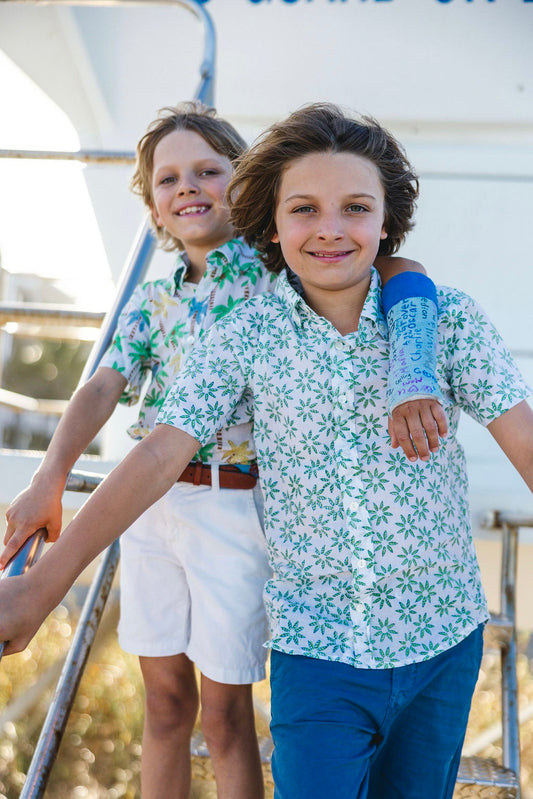 Surfboard Circle Boy’s Shirt