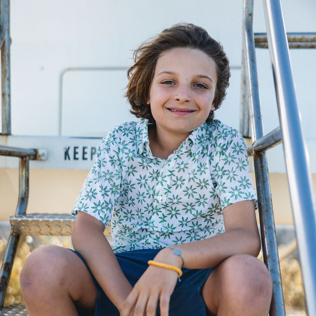 Surfboard Circle Boy’s Shirt
