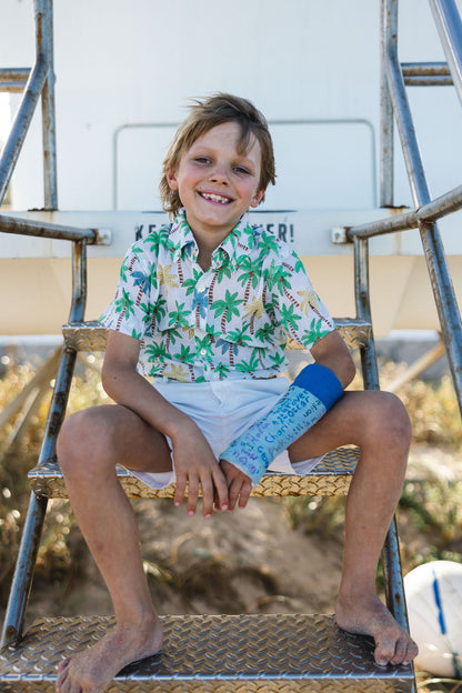 Dolphin Road Palm Tree Boy’s Shirt
